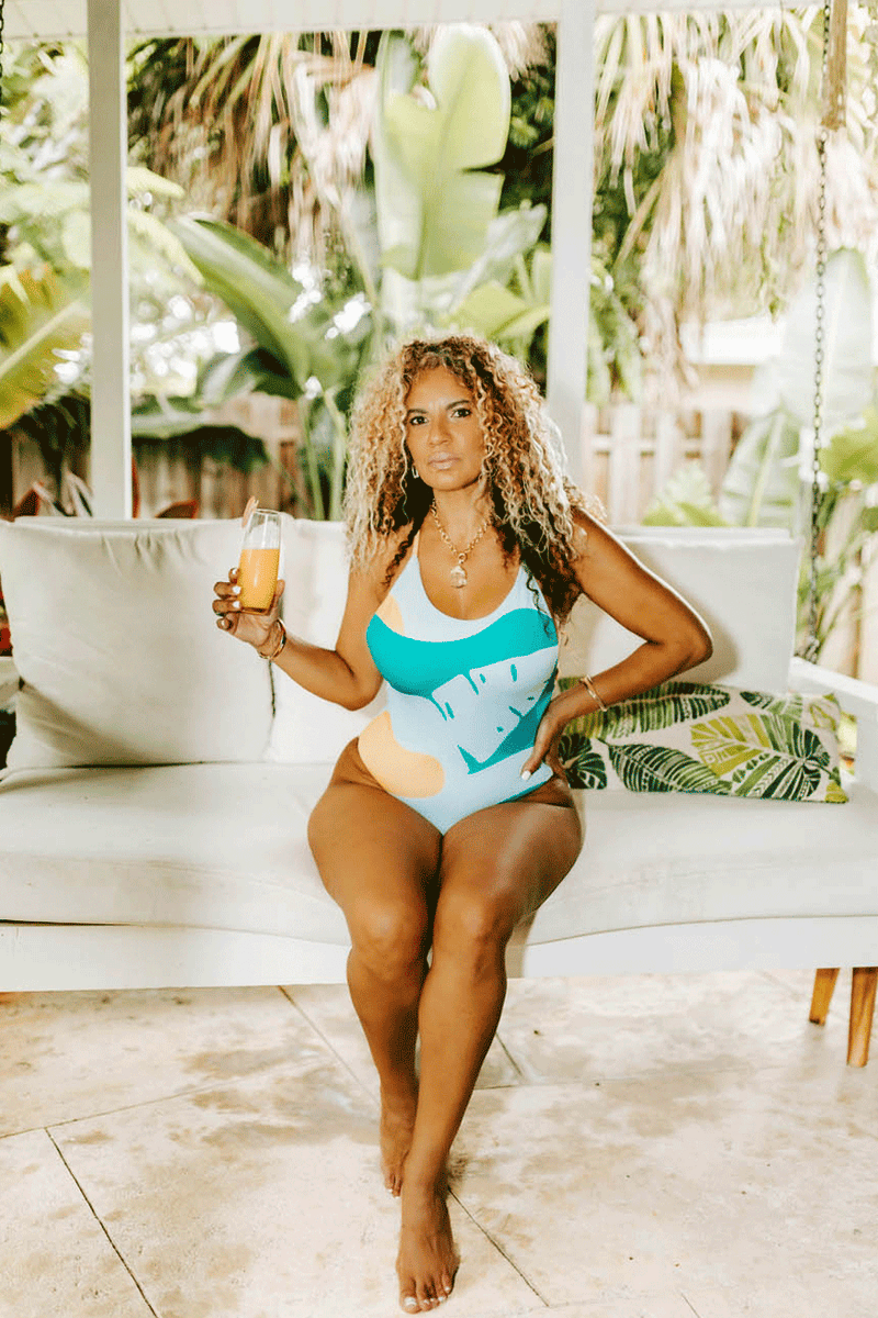 Can One-Piece Swimsuit